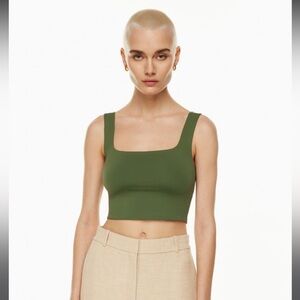 Babaton cropped tank top